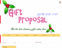 Tablet Screenshot of giftproposal.shopdada.com